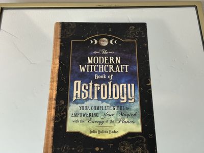 The Modern Witchcraft Book of Astrology by Julia Halina Hadas Hard Copy