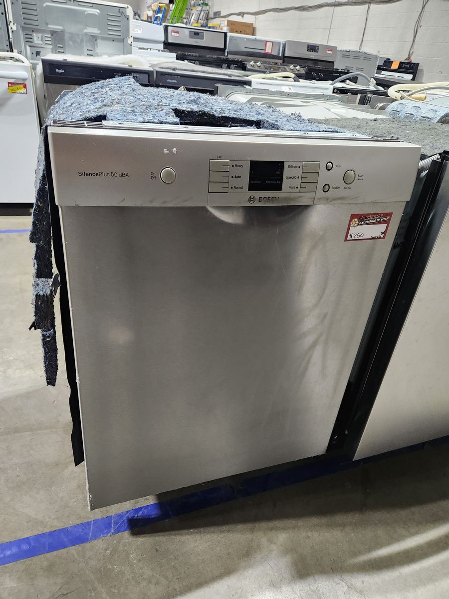 Bosch SilencePlus 50 dBA Built-In Stainless Steel Dishwasher