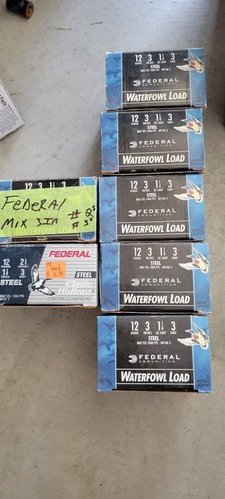 Assorted 12 Gauge Shotgun Shells - Winchester Drylok, Xpert, Federal Black Cloud & Hammer