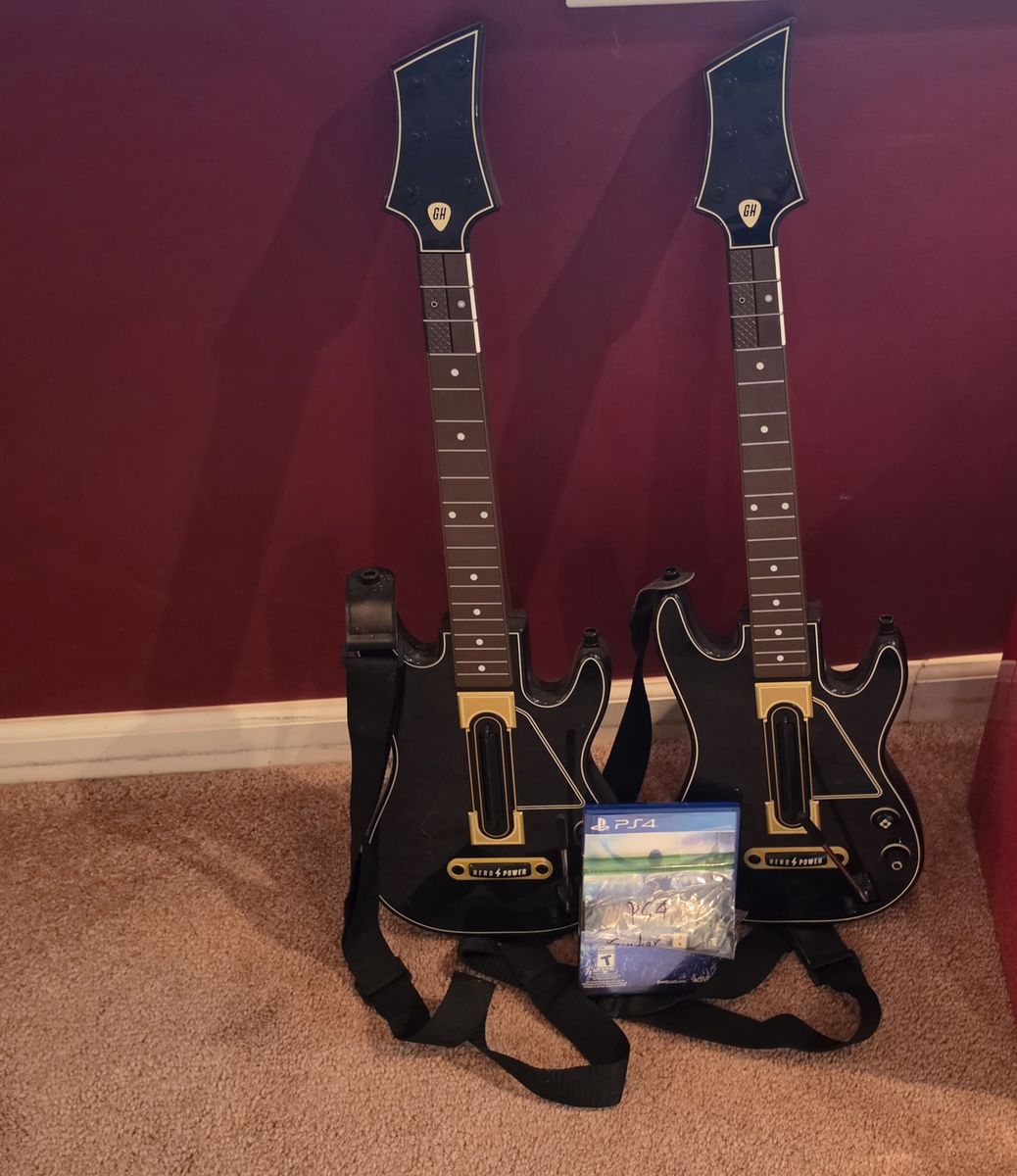 Guitar Hero Live Bundle with Two Guitars and PS4 Game