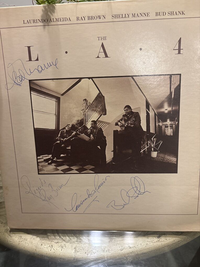 Signed The L.A. Four “L.A.4” Jazz LP