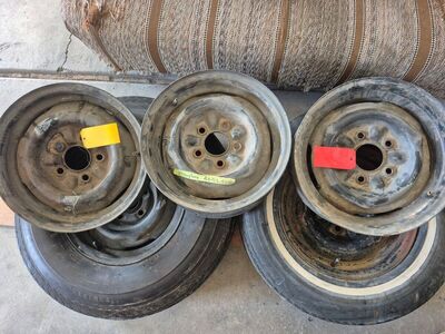 1967 Ford Mustang wheels