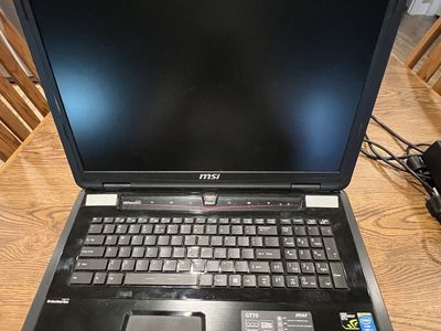 MSI GT70 Gaming Laptop - Intel i7-4700MQ, NVIDIA GTX 770M, 17.3" FHD, 32GB RAM, (Repair or Parts)