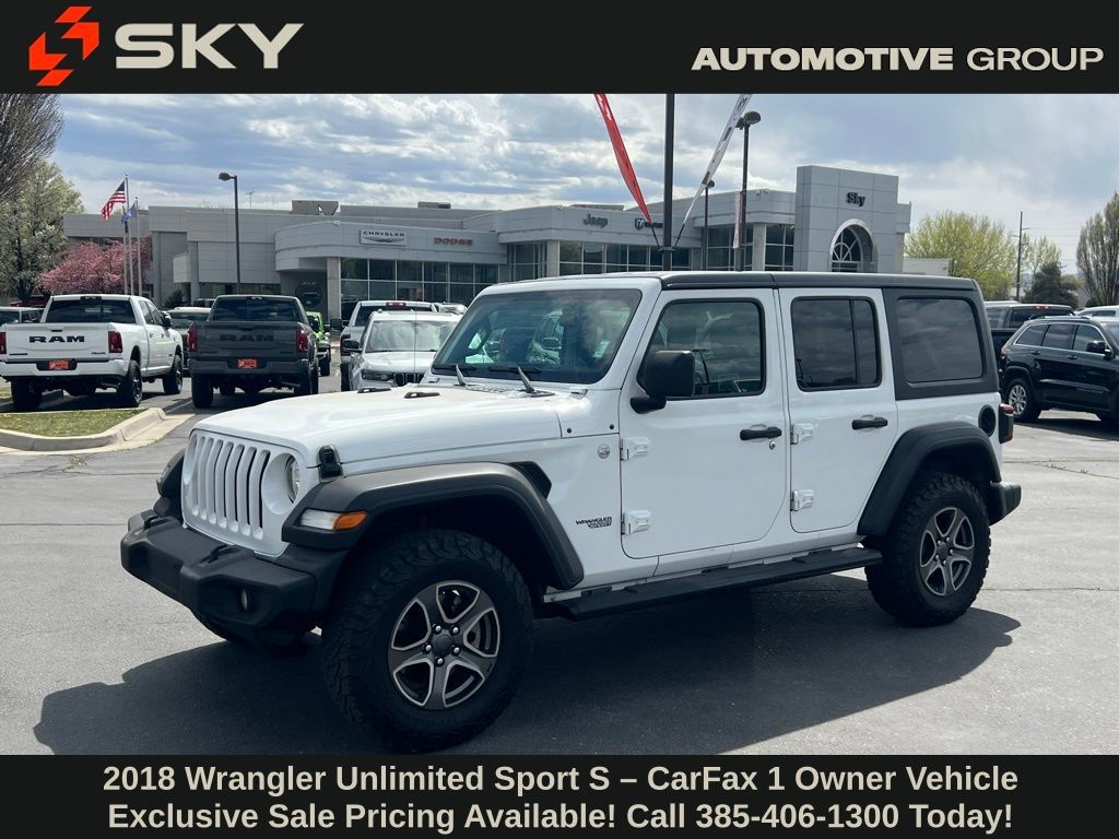 2018 Jeep Wrangler Unlimited Sport S