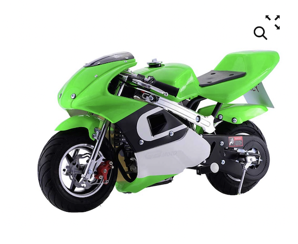 New in box! Pocket Bike Motorcycle. 2 Stroke. 40cc.