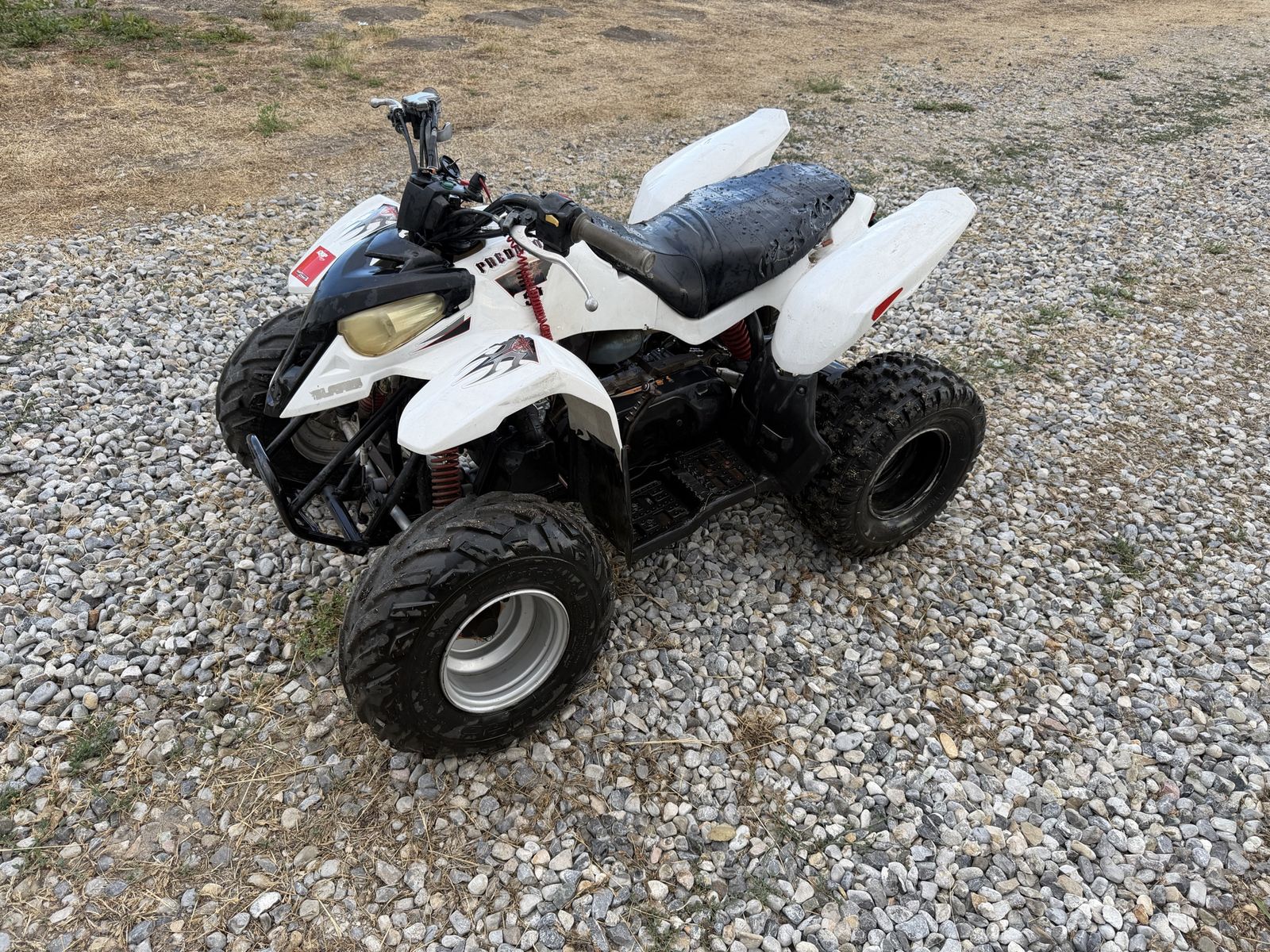2006 Polaris Predator Youth ATV - White