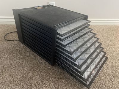 Food Dehydrator 9-Tray Excalibur, Preservation, Dryer, Fruits, Vegetables, Herbs, Jerky dehydration