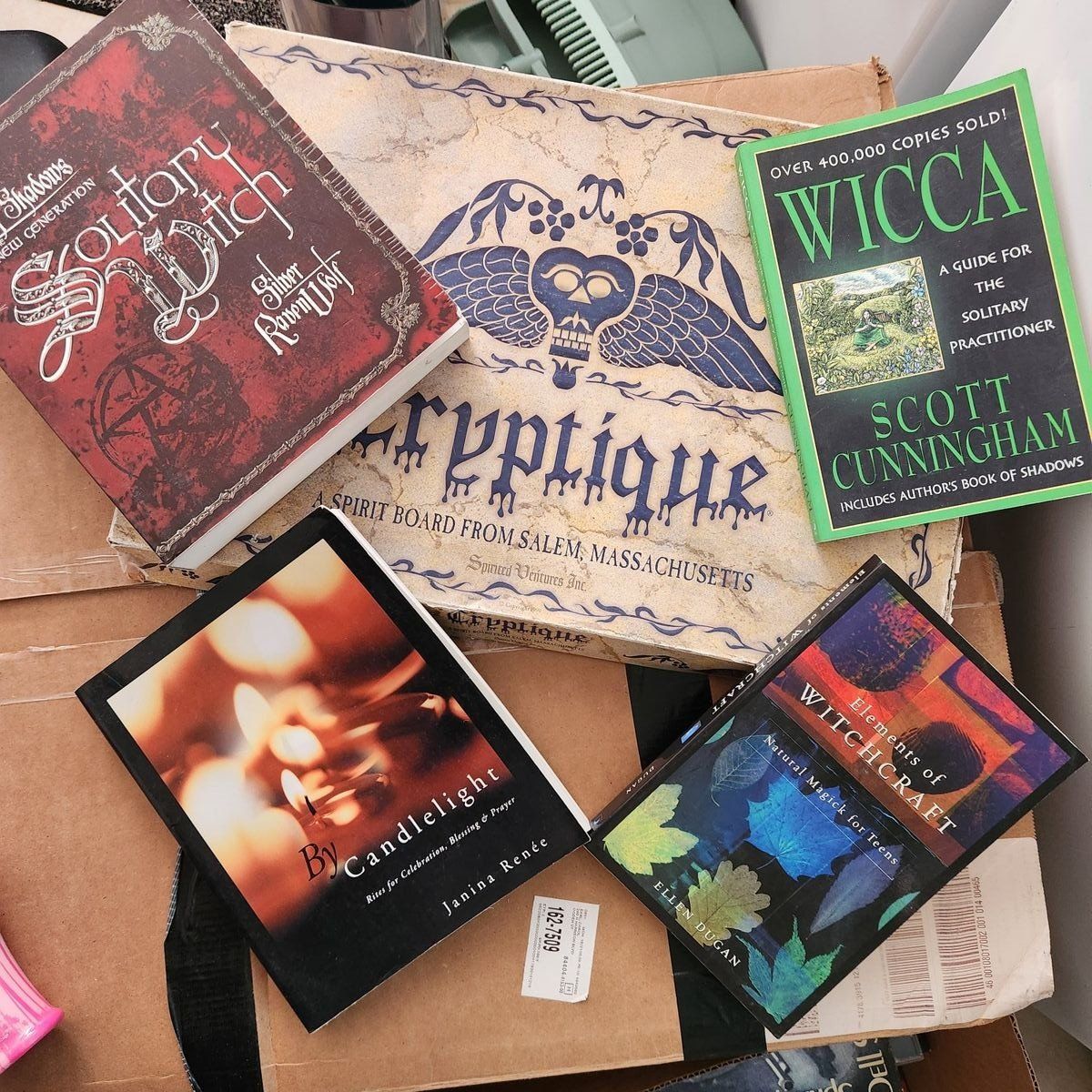 spirit ouija board Wicca & Witchcraft Book Lot