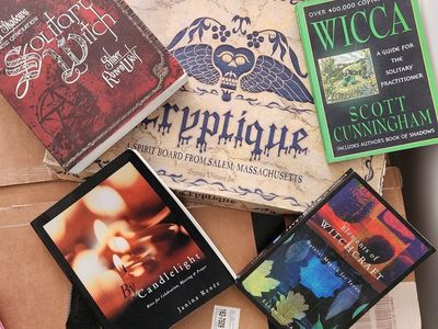 spirit ouija board Wicca & Witchcraft Book Lot