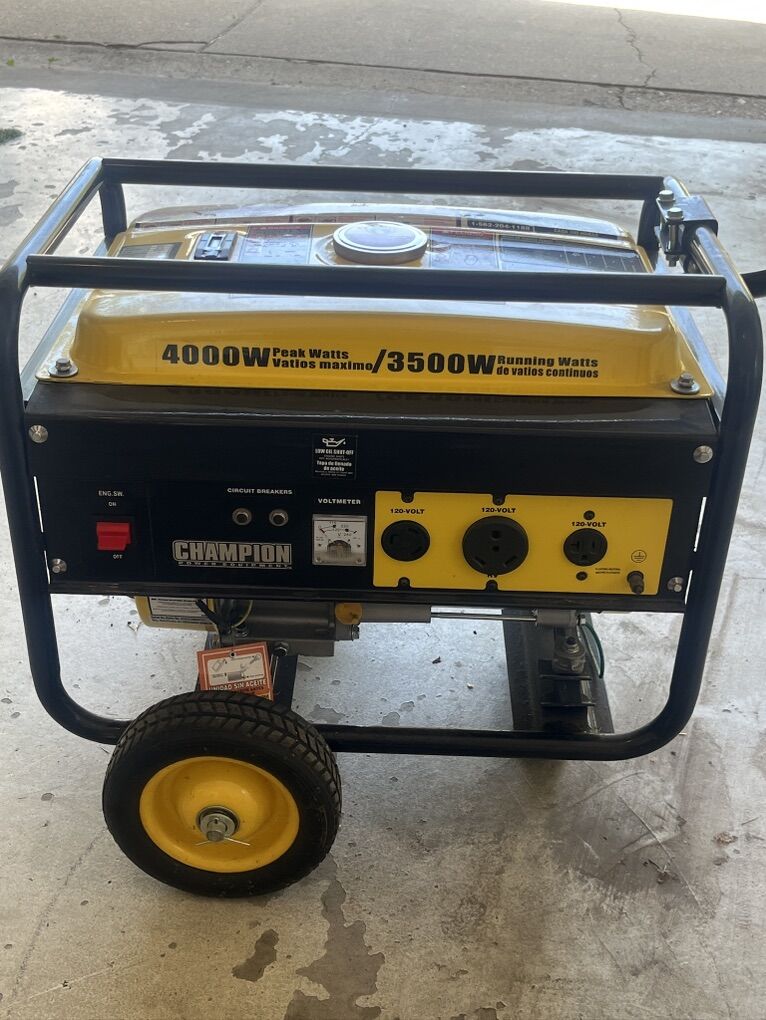 Champion 4000W / 3500W Portable Generator