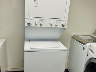 Kenmore electric stackable washer and dryer