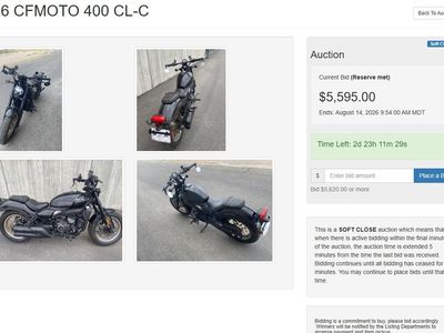 2026 CFMOTO 400 CL-C