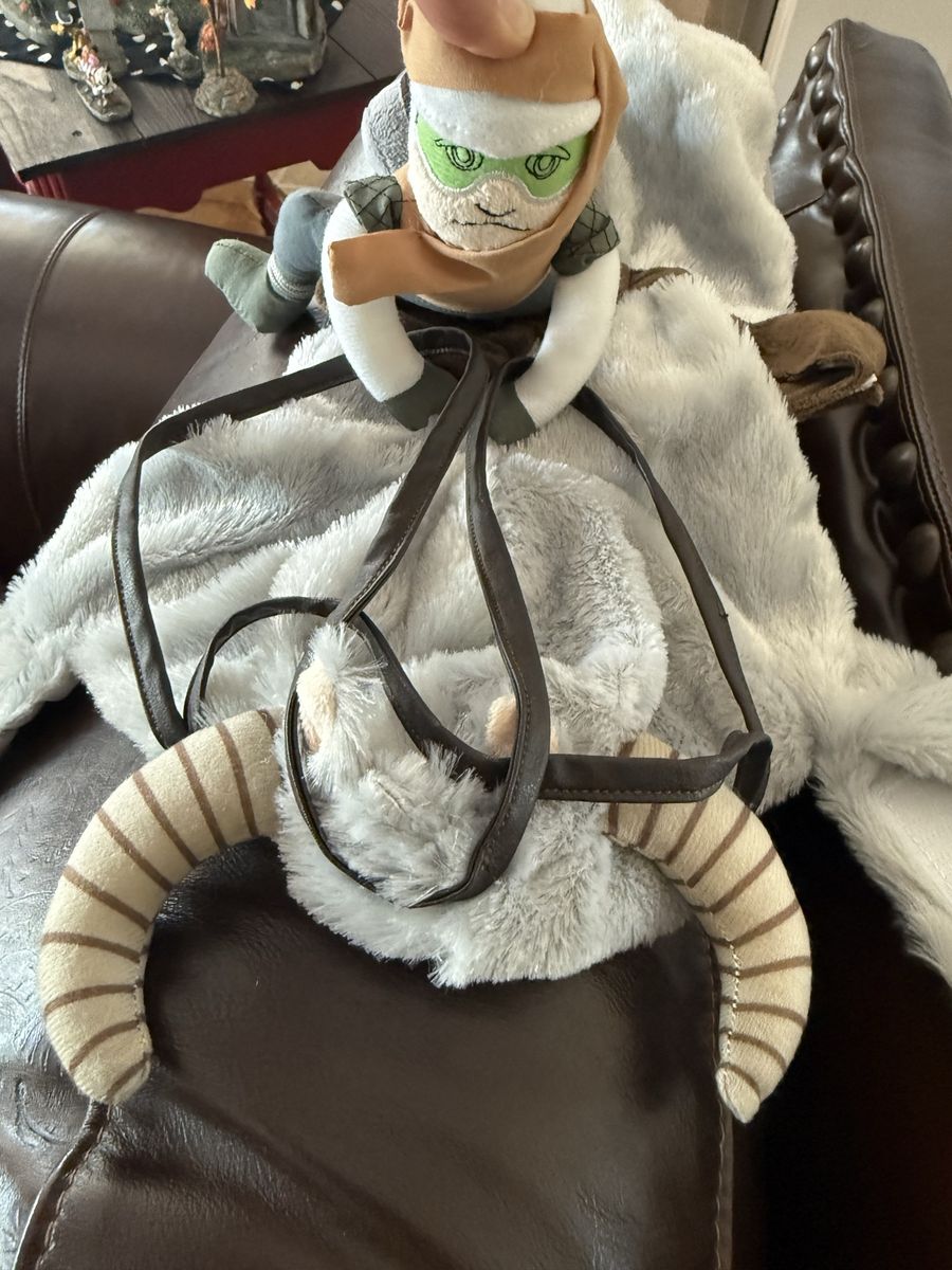 Star Wars Tauntaun Plush With Rider Hoth Creature Dog Costume size small