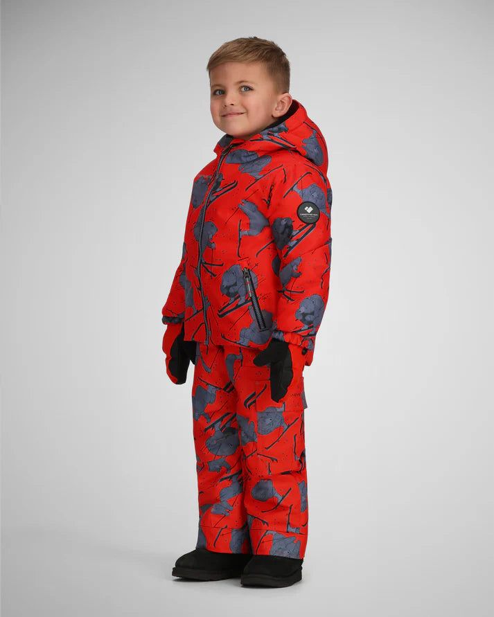 Obermeyer Girls Ashor Jacket - Daffy Dayz Red
