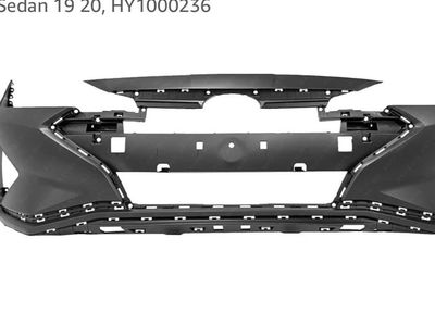 New Front Bumper Cover Fascia for 2019 2020 Hyundai Elantra Sedan 19 20, HY1000236
