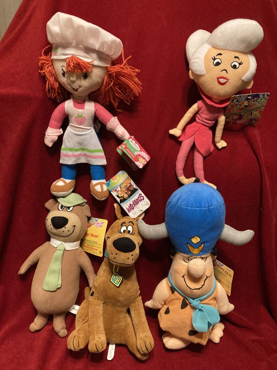 Retro Style 80s 90s Plush New With Tags 8 Dollars Each