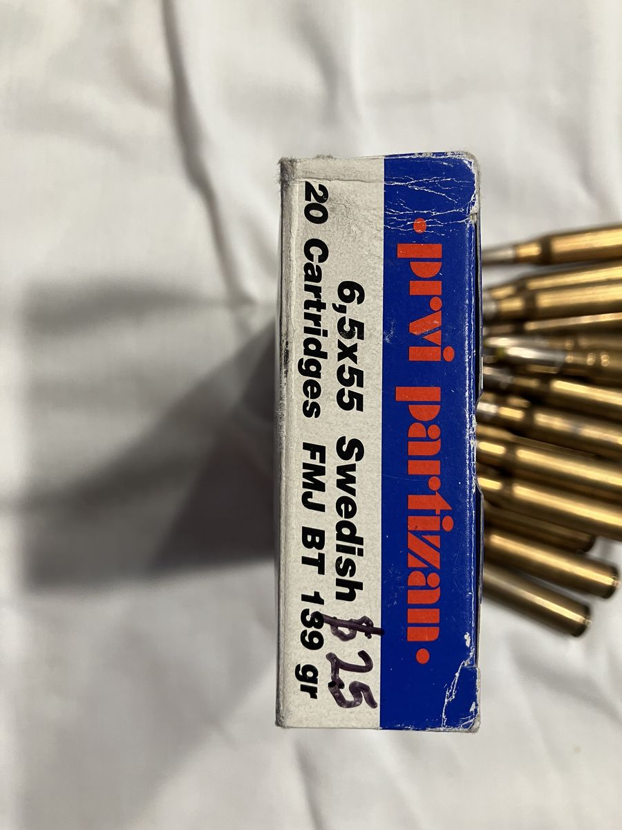 6.5x55 swedish ammo