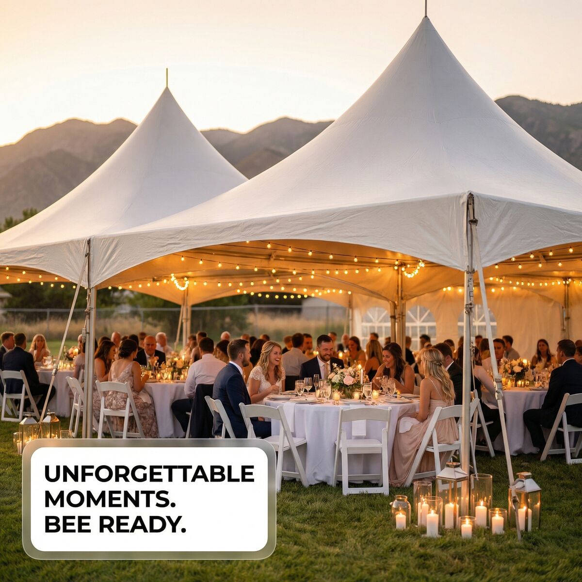 Event Rentals Utah – Wedding Party Tables Chairs Speakers Tents