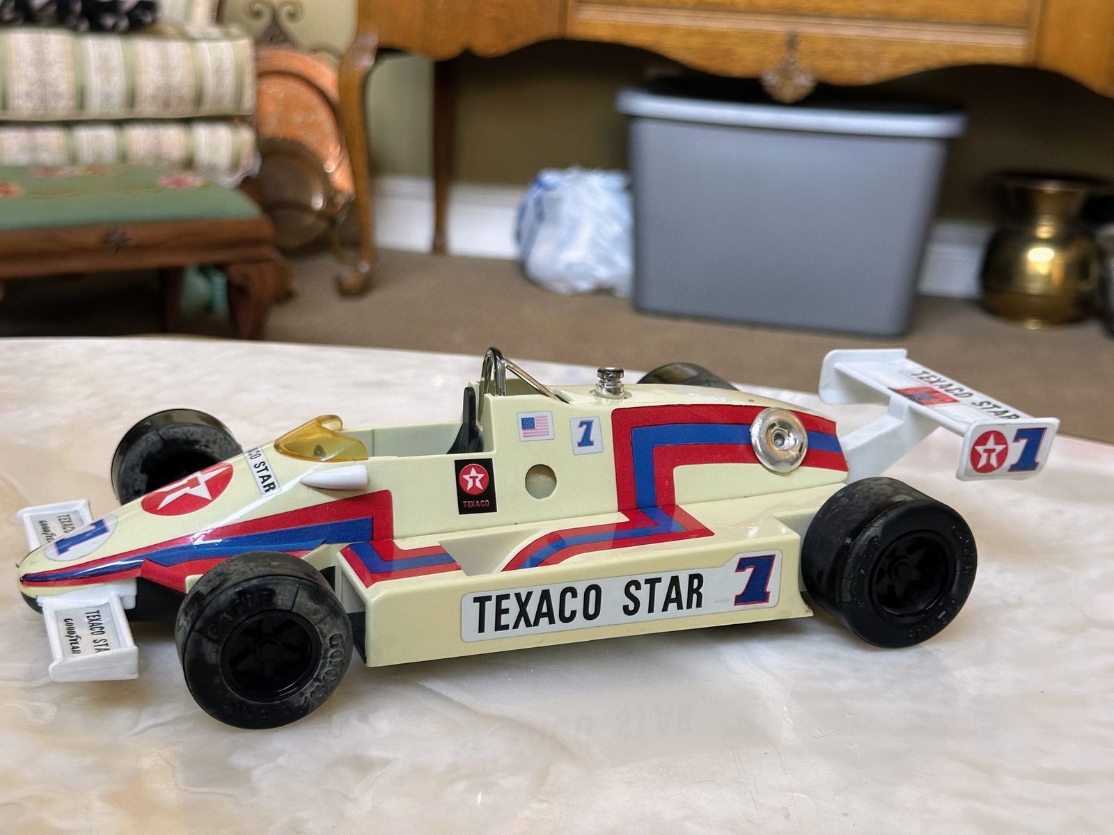 Vintage Texaco Star #7 Indy Grand Prix Race Car Toy
