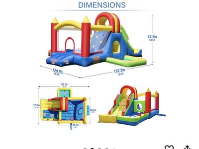 Inflatable playground