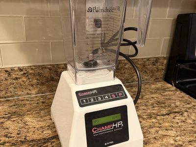 Blendtec K-Tec Champ HP3 High Performance Countertop Blender White