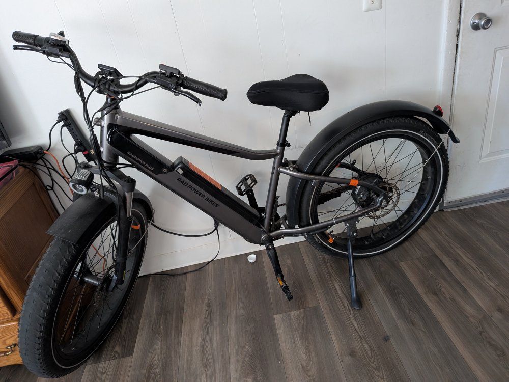 Rad Power Bikes RadRover Plus Electric Fat Tire Bike - Gray
