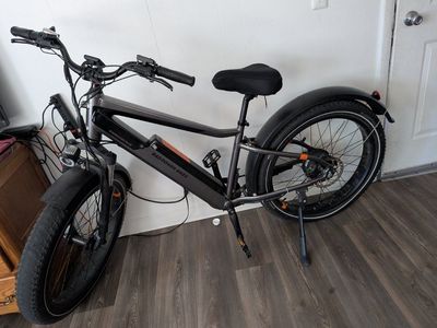 Rad Power Bikes RadRover Plus Electric Fat Tire Bike - Gray