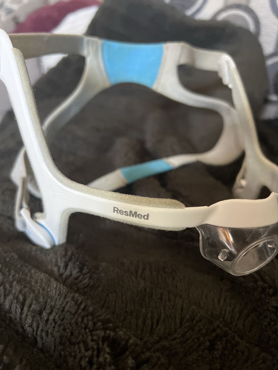ResMed AirFit P10 Nasal Pillow CPAP Mask Headgear - Minimalist Design, Lightweight, Used