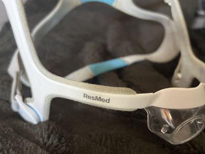 ResMed AirFit P10 Nasal Pillow CPAP Mask Headgear - Minimalist Design, Lightweight, Used