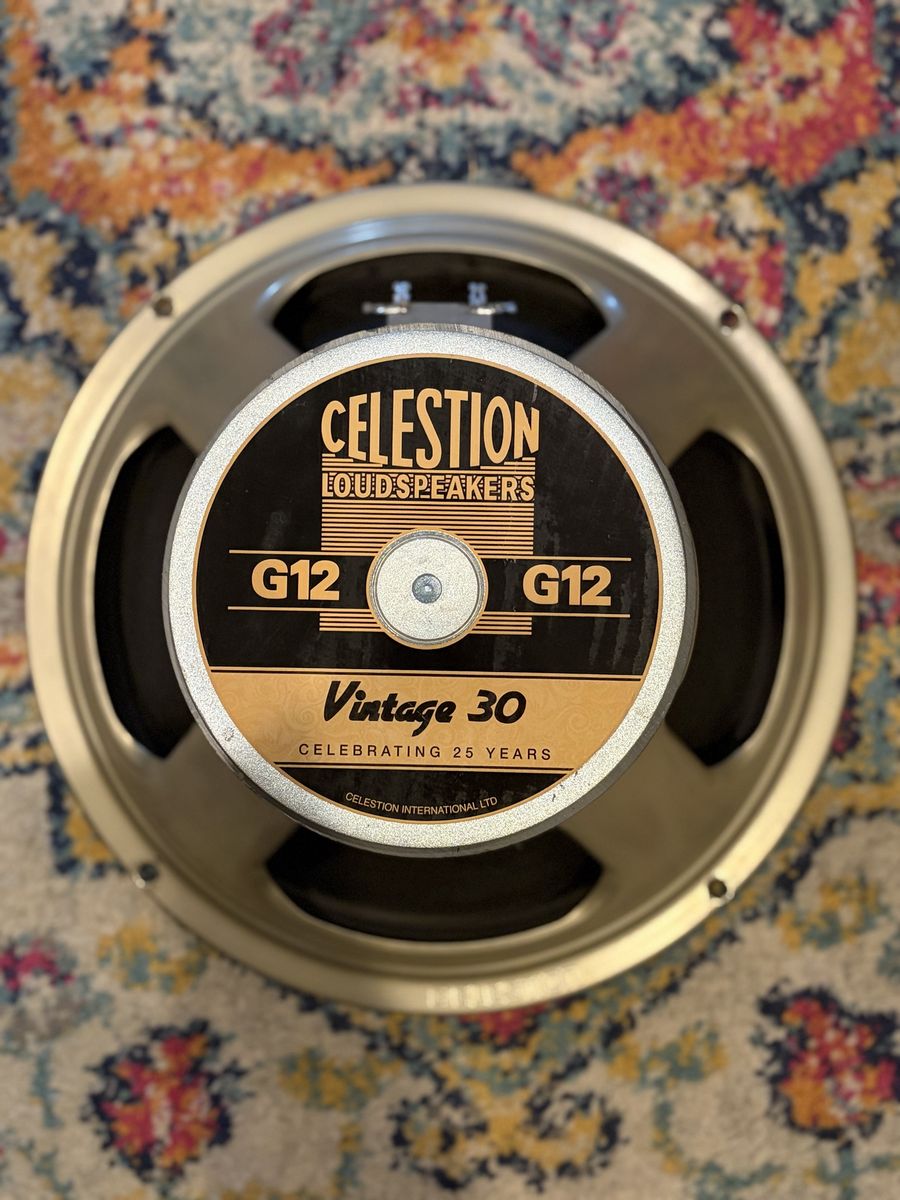 Celestion Vintage 30- 25th anniversary speaker guitar amp 