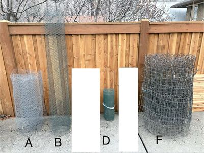 Big Lot of Chicken Wire And Metal Fencing