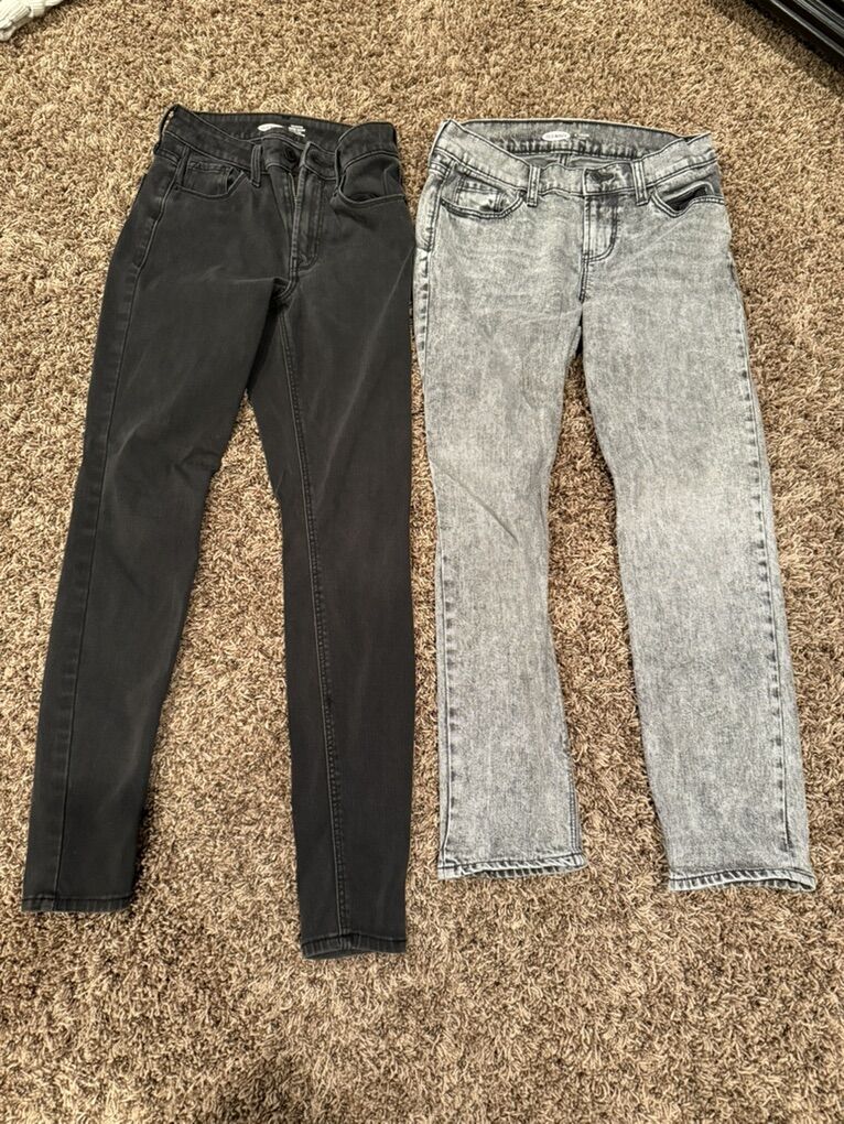 Old Navy Girls Used Jeans Size 0