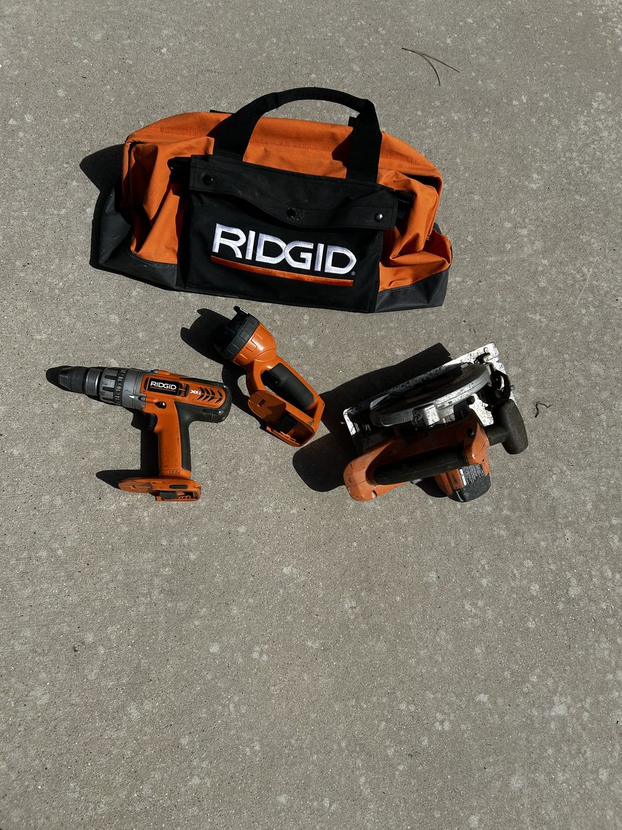 Rigid 18 Volt Tools