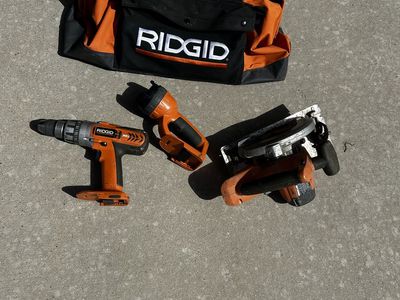 Rigid 18 Volt Tools