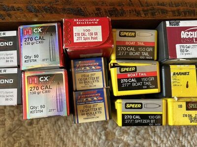 .277 (270 Or 6.8) Bullets And Bras