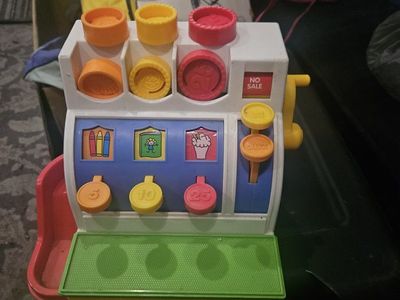 fisher price cash register