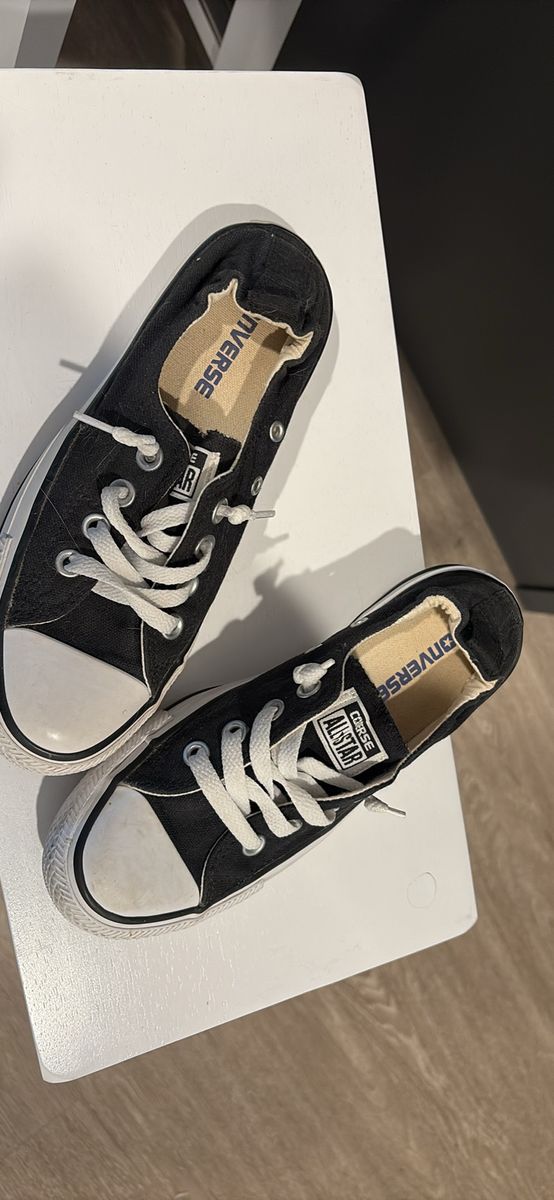 Black Converse shoes