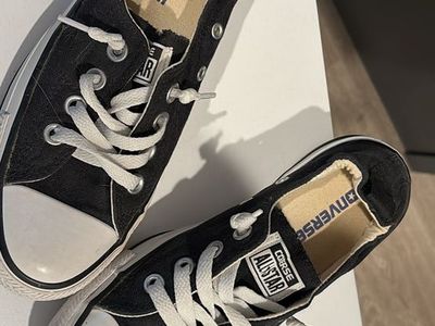 Black Converse shoes