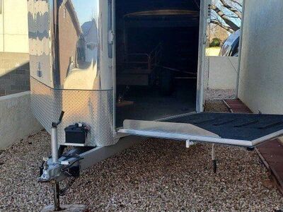 27' Wells Cargo "V" Nose Enclosed Trailer.