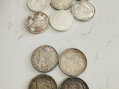 Silver rounds/dollars