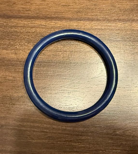 Vintage Patriotic Costume Jewelry Plastic Saucer Bangle Bracelet