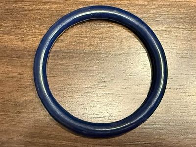 Vintage Patriotic Costume Jewelry Plastic Saucer Bangle Bracelet