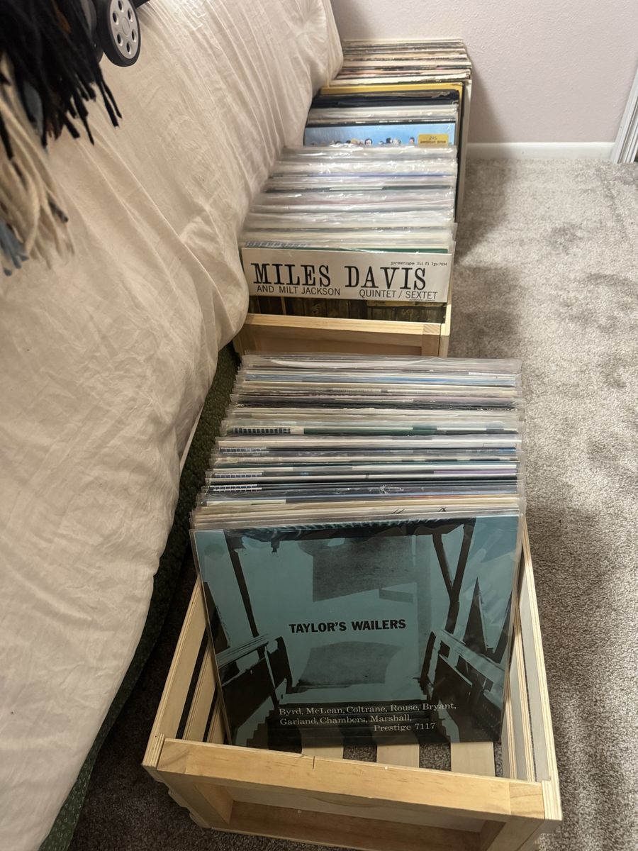 Jazz vinyl records