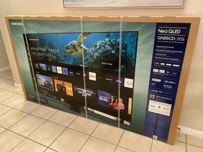 Brand New Samsung 85” Neo QLED 4K UHD TV – Unopened Box