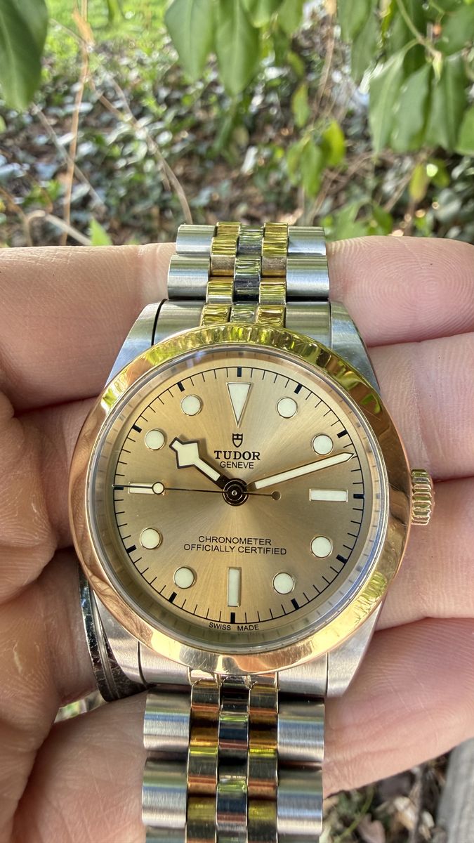 Tudor Watch Black Bay One 39mm Steel And Gold