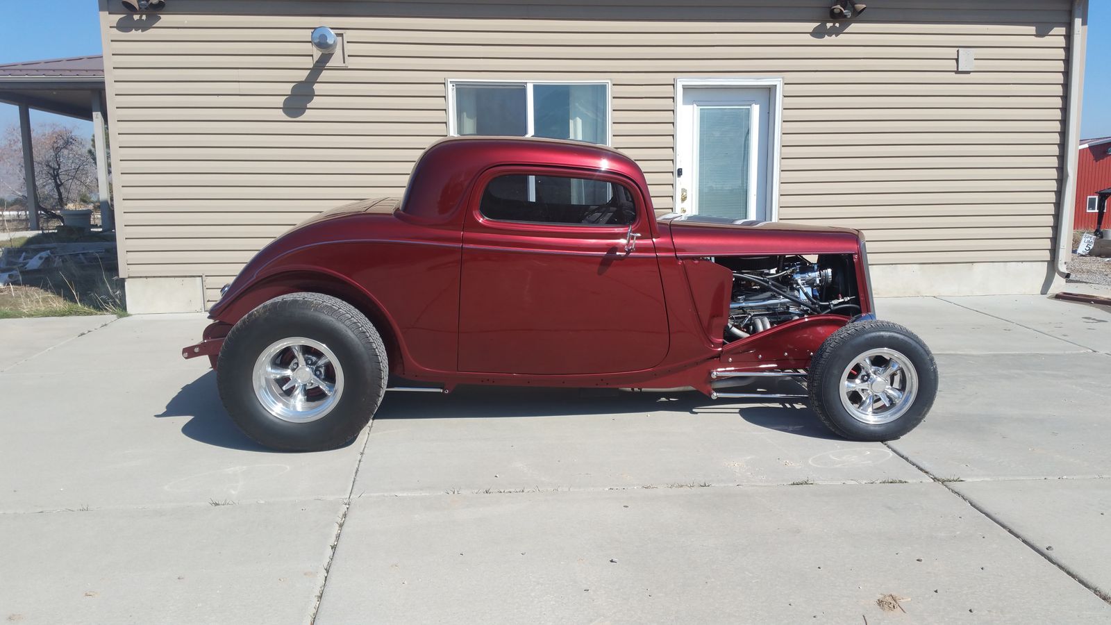 34 Ford 3 window coupe