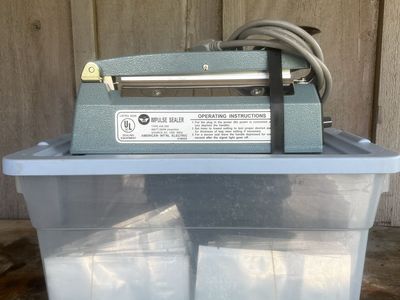 American Intl Electric AIE-200 Impulse Sealer - AC 120V, 60Hz - Excellent Condition
