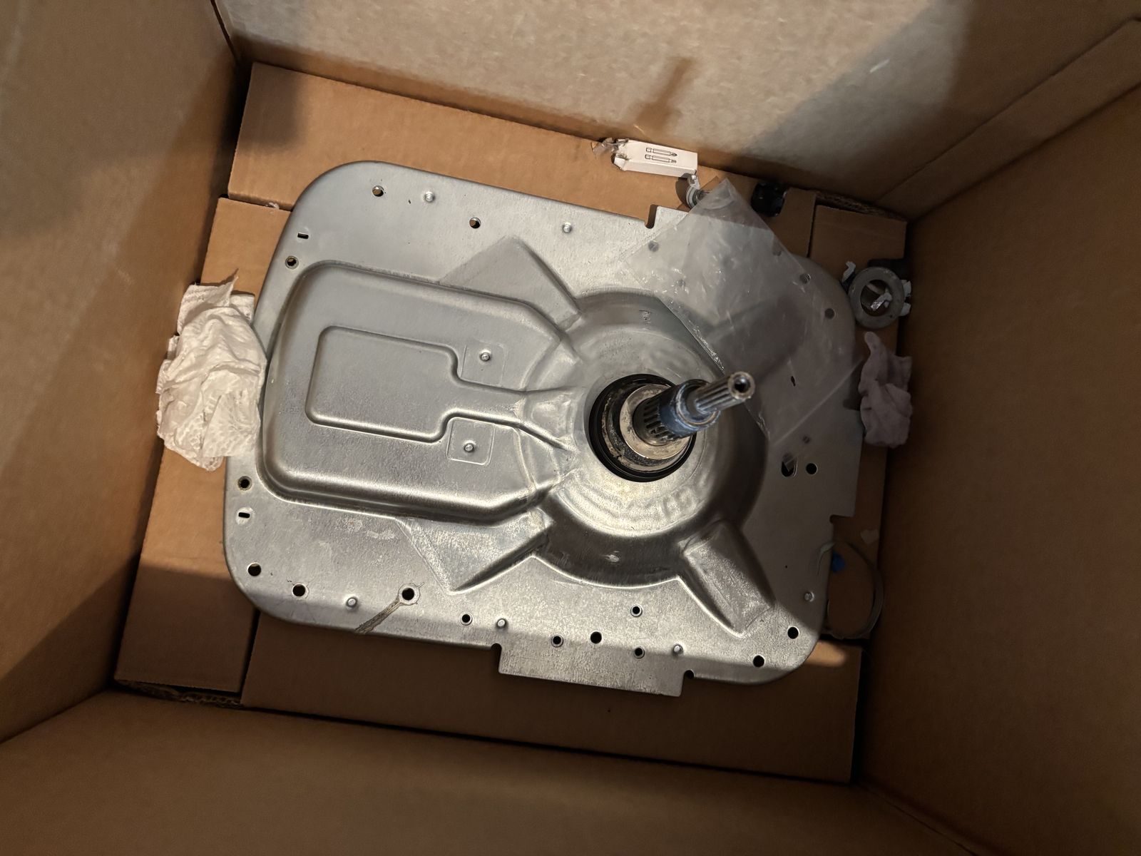 Hotpoint long plastic transmission
