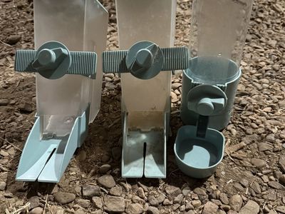 Small Pet Water And Feeder