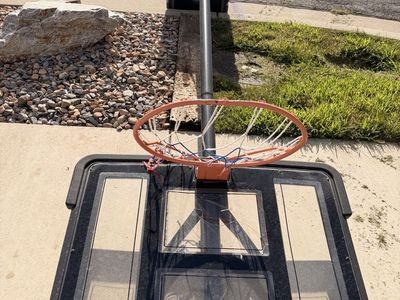 Free basketball hoop